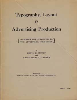 Item #12-1117 Typography, Layout & Advertising Production: Handbook for Newcomers to the...