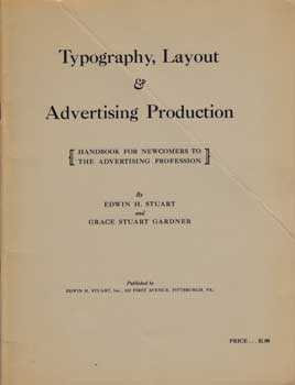 Item #12-1117 Typography, Layout & Advertising Production: Handbook for Newcomers to the...