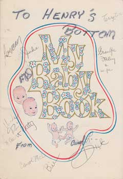 Item #12-1425 My Baby Book [for Linda Foley]. ABC Diaper Service, Calif Berkeley
