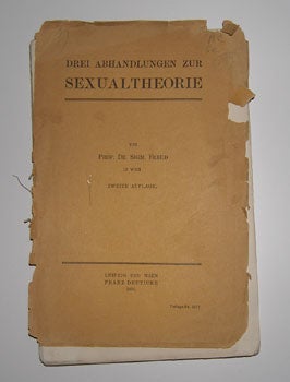 Item #13-0549 Drei Abhandlungen zur Sexualtheorie. Sigmund Freud