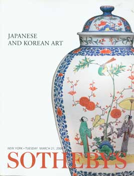 Item #13-0606 Japanese and Korean Art. Sale No. 7436. March 21, 2000. Sotheby's, N. Y. New York