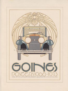 Item #13-0719 Goines. Posters: 1968-1973 [miniature poster]. David Lance Goines