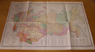 Item #13-0992 Politiko-Administrativnaja Karta CCCP = Political Administrative Map of the Soviet...