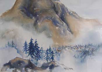 Ng, Betty Snowflake (Shuet-Wah) - [Mountains and Trees]