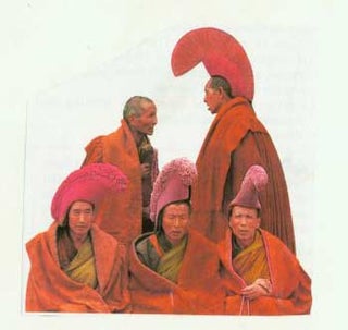 Item #13-1288 [Monks In Full Regalia, Drepung Monastery, Lhasa]. 20th Century Photographer