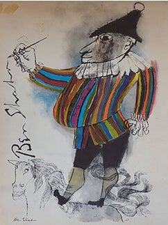 Item #14-0044 Ben Shahn : Paintings & Graphic Art. Ben Shahn, James Thrall Soby, text