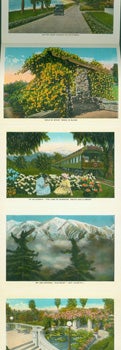 Item #15-10060 Souvenir Folder of Sunny Southern California. Western Publishing, Novelty Co, CA...