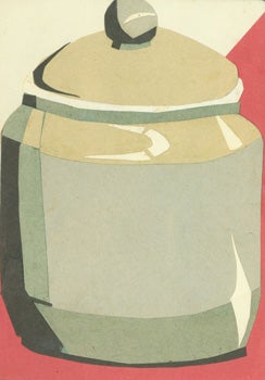 Item #15-10226 Original Collage of Ceramic Cookie Jar. Loreen Hansen