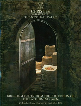 Item #15-10522 The New Hall Vault: Kronheim Prints from the Collection of the Late Ernst Owen,...