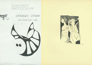 Item #15-10609 Drawings Photograph: Charles Stark, San Francisco 1958. Grete Williams Gallery,...