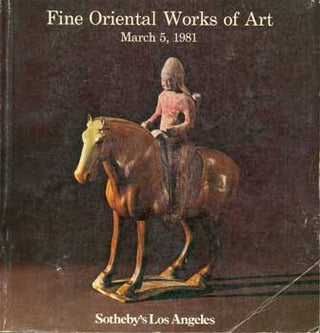 Item #15-11093 Fine Oriental Works of Art. March 5, 1981. Sale# 298, Vol. II. Lots # 1112 - 1629....