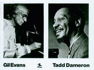 Item #15-11284 Gil Evans & Tadd Dameron: Publicity Photograph for Prestige Records. Prestige...