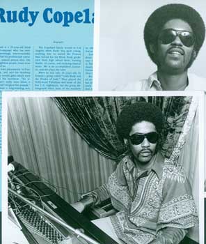 Fantasy Records (New York) - Rudy Copeland Publicity Material. Photographs & Biographical Profiles for Galaxy Records