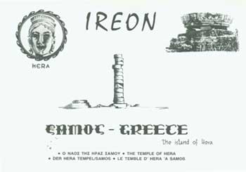 Item #15-11438 Samos: The Temple of Hera. D. Valis.
