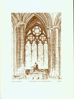 Item #15-1486 Apse Chapel, Cathedral of Notre Dame, Paris, etc. Sandy Berger, Sanford L. Berger