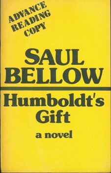 Item #15-2987 Humboldt's Gift. Saul Bellow.