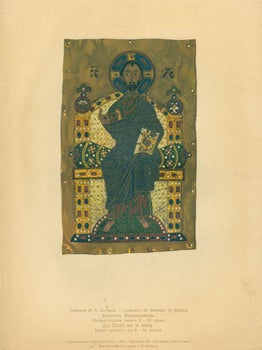 Item #15-3555 Hristos Vsederzhitel', Vizantijskaja èmal' X--XI veka = LeChristsur le trône....