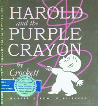 Item #15-3867 Dust-Jacket for Harold and the Purple Crayon. Crockett Johnson
