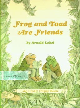 Item #15-4005 Dust-Jacket for Frog and Toad Are Friends. Arnold Lobel