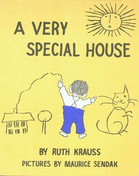 Item #15-4037 Dust-Jacket for A Very Special House. Ruth Krauss, Maurice Sendak