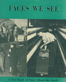 Item #15-4041 Dust-Jacket for Faces We See: A New Kind of Story About the South. Mildred Gwin...
