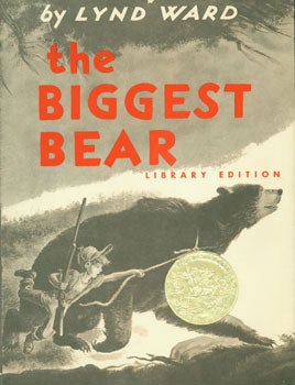 Ward, Lynd - Dust-Jacket for the Biggest Bear