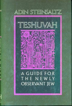Item #15-4141 Teshuvah. A Guide For The Newly Observant Jew. ed., transl, Adin Steinsaltz,...