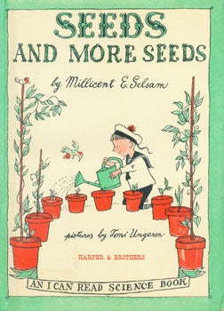 Selsam, Millicent E; Ungerer, Tomi (illustrator) - Dust-Jacket for Seeds and More Seeds