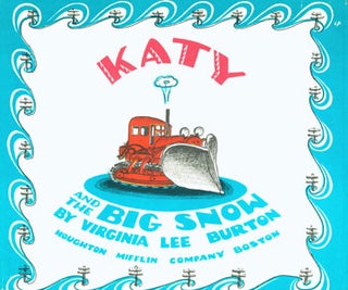 Item #15-4280 Dust-Jacket for Katy And The Big Snow. Virginia Lee Burton