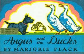 Item #15-4378 Dust-Jackets for 1. Angus And The Ducks; 2. Ask Mr. Bear. Marjorie Flack