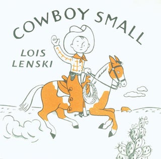 Item #15-4390 Dust-Jackets for 1. Cowboy Small; 2. Policeman Small; 3. Papa Small; 4. The Little...