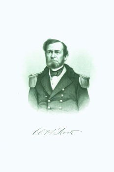 Item #15-4500 Engraved Portrait of Com. Andrew H. Foote. J. C. Buttre
