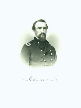 Item #15-4502 Engraved Portrait of Brig. Gen. John McNeil. J. C. Buttre