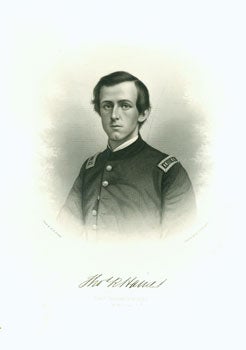 Item #15-4503 Engraved Portrait of Captain Thomas R. Haines. J. C. Buttre.