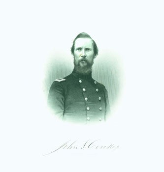Item #15-4596 Engraved Portrait of Col. John S. Crocker. J. C. Buttre.