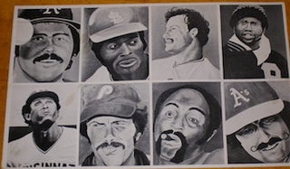 Item #15-4984 Baseball. Exhibition Catalog of 1970's All Stars. Promotional Postcards. Tom Clark