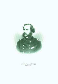 Item #15-5146 Engraved Portrait of Brig. Gen. S. W. Crawford. J. C. Buttre