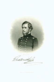 Buttre, J. C. - Engraved Portrait of Maj. Theodore Winthrop