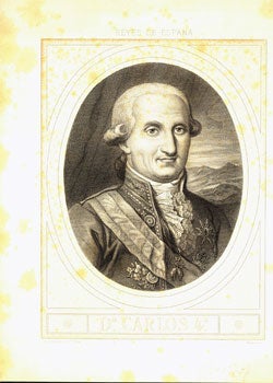 Item #15-5163 Carlos IV. Reyes De Espana. Hippolyte Masson, engrav