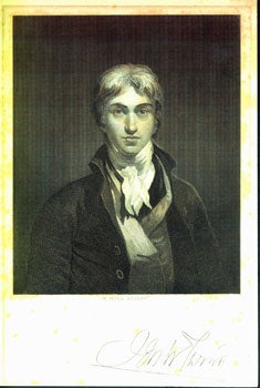 Item #15-5171 Portrait Of Turner, Engraved by W. Holl. William Holl, engrav