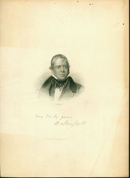 Item #15-5176 Walter Scott. H. B. Hall, Jr, engrav