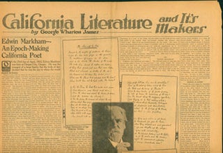 Item #15-5195 California Literature And Its Makers. George Wharton James
