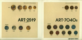 Item #15-5500 Button Collection. ART-2519, 7040R. Ltd Takisei Co