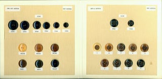 Item #15-5502 Button Collection. Nut-A, Dom Nut Button. Ltd Takisei Co
