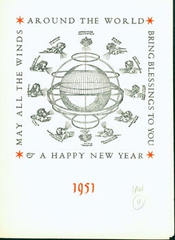 Item #15-5618 May All The Winds Around the WorldBring Blessings to You & Happy New Year 1951....