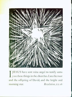 Item #15-5702 I Jesus Have Sent Mine Angel To Testify Unto You These Things in the Churches....