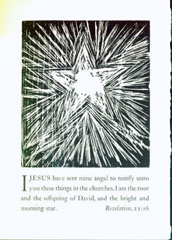 Item #15-5702 I Jesus Have Sent Mine Angel To Testify Unto You These Things in the Churches. Arion Press, Andrew Hoyem, Jim Dine, ill.