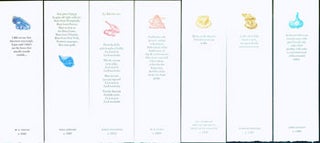 Item #15-5747 Bookmarks To Keep Your Place As 1998 Turns Into 1999. Passim Editions, James...