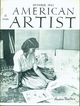 Item #15-5958 American Artist. Issues from 1943 to 1949. Ernest W. Watson, Arthur L. Guptill