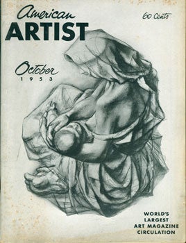 Item #15-5960 American Artist. Issues from 1953 to 1959. Ernest W. Watson, Arthur L. Guptill,...